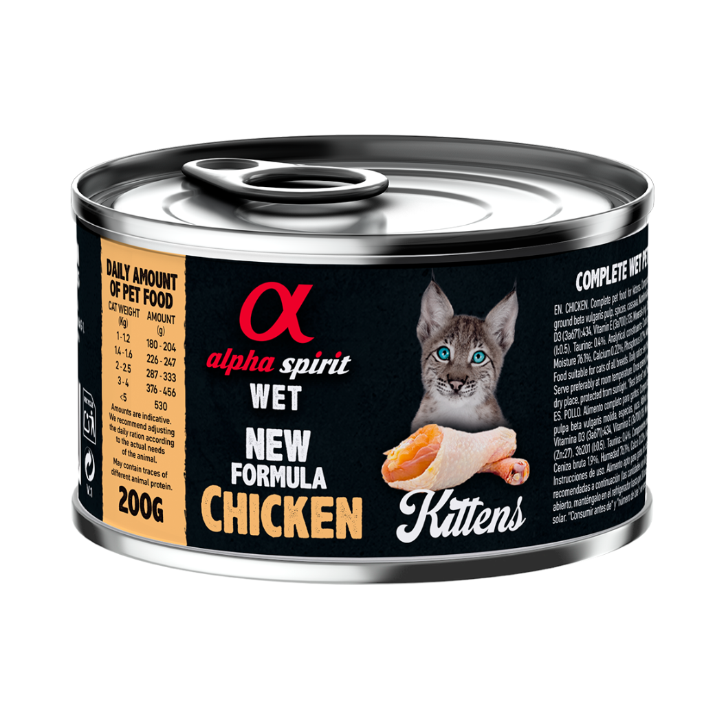 Can kittens outlet have chicken