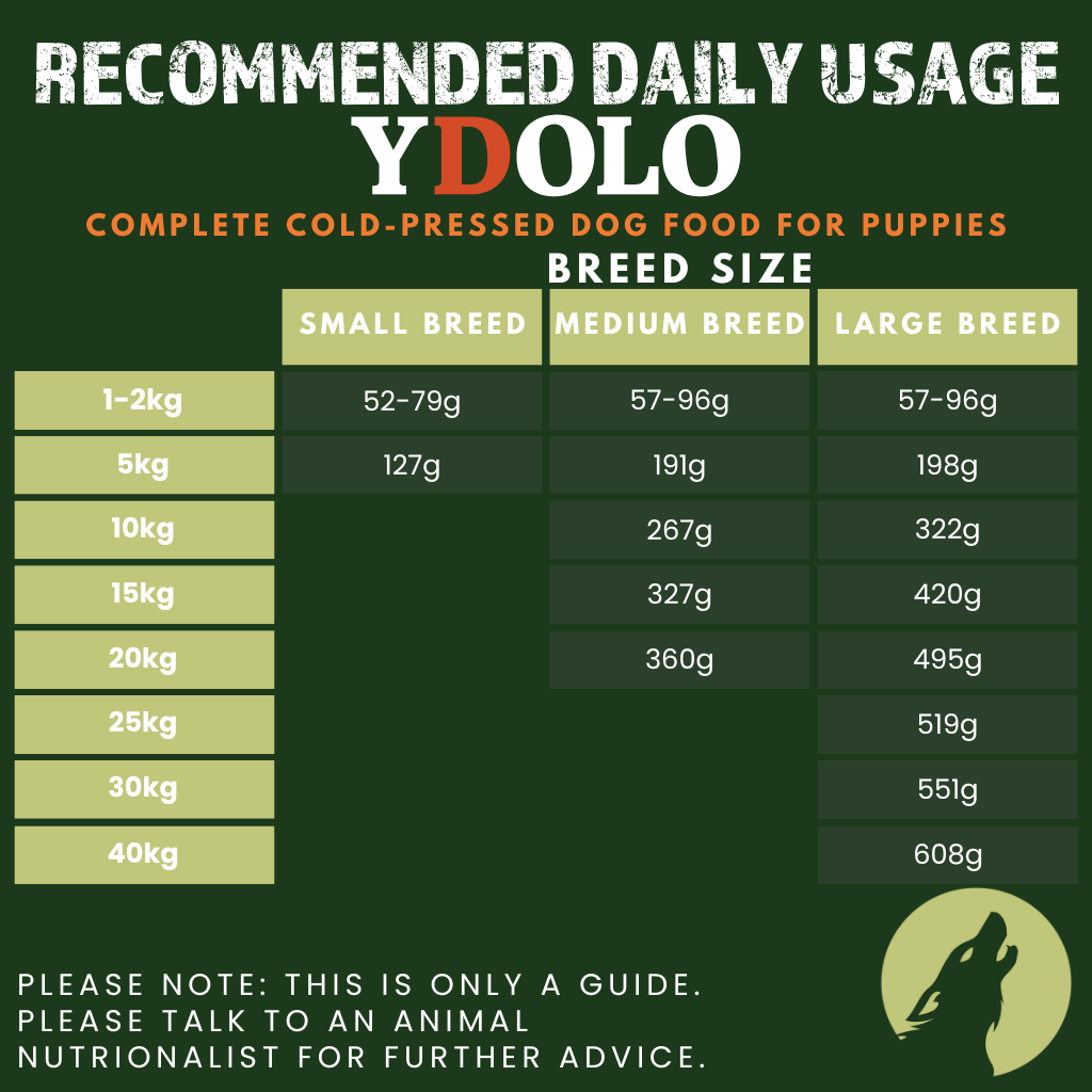 Complete Dog Food for Puppies - Healthy and Pure (10kg)