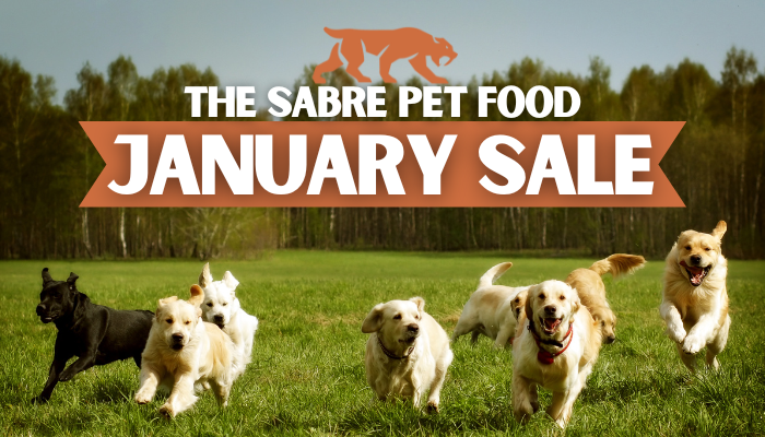 The Sabre Pet Food January Sale