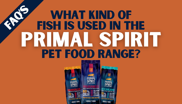 What kind of fish is used in the Primal Spirit Range?