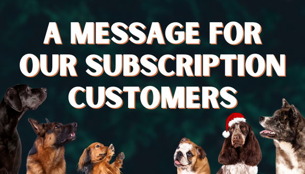 Important Information for Subscription Customers