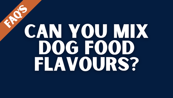 Can you mix dog food flavours?
