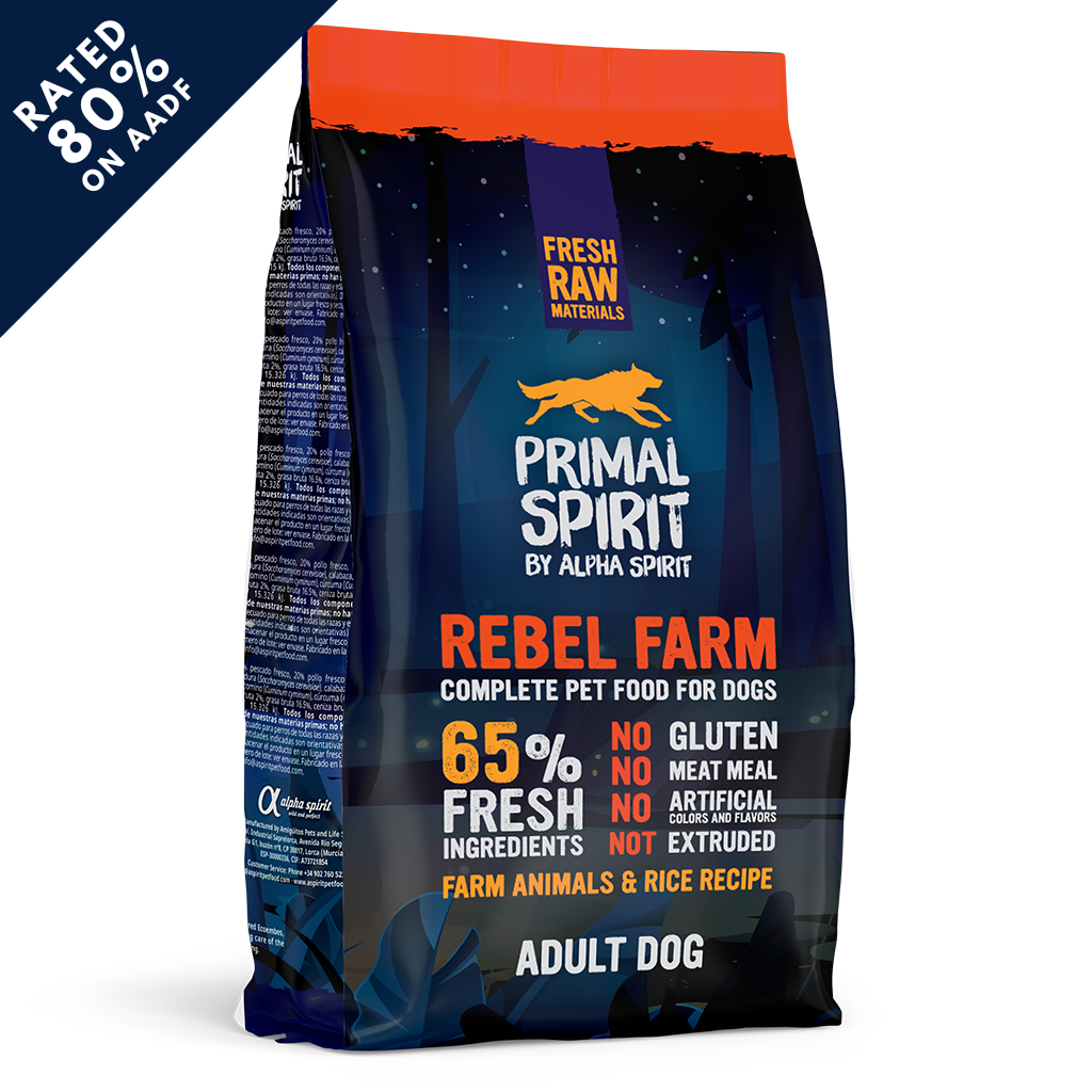 Rebel Farm Chicken & Fish Complete Dog Food (1kg)