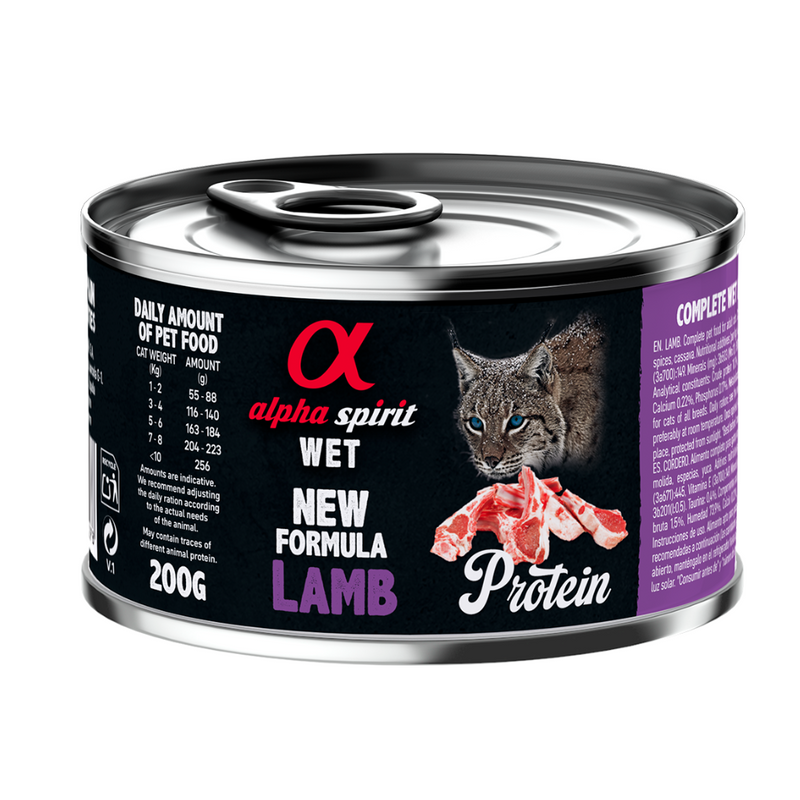 Lamb cat deals food