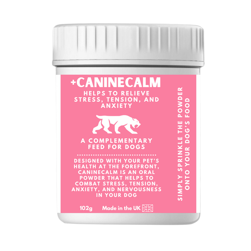 CanineCalm Natural Powder Dog Calming Supplement – 102g