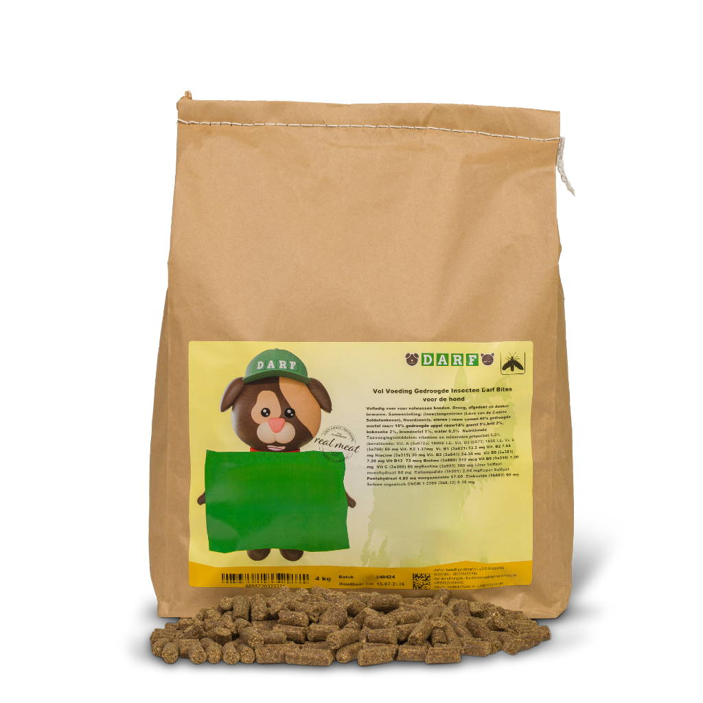 Pet Food Insect Insect Complete Dry Dog Food - Hypoallergenic (4kg)