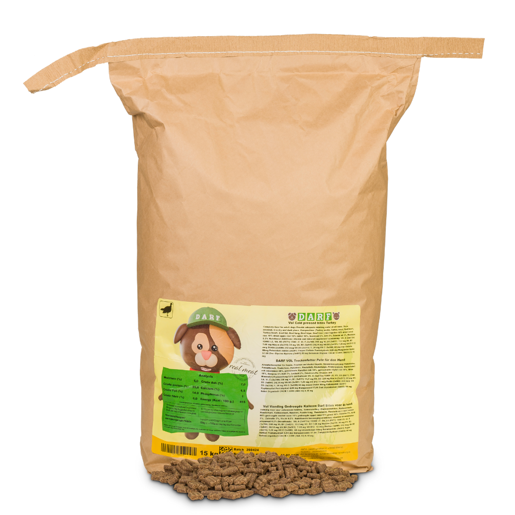 Turkey Complete Dry Dog Food (15kg)