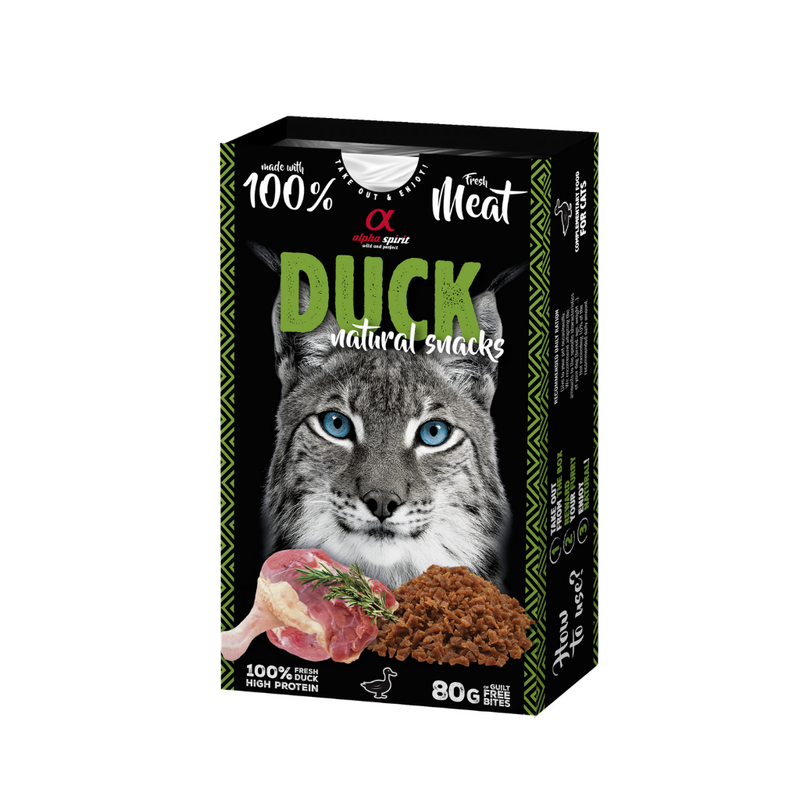 Duck Natural Cat Treats (80g)