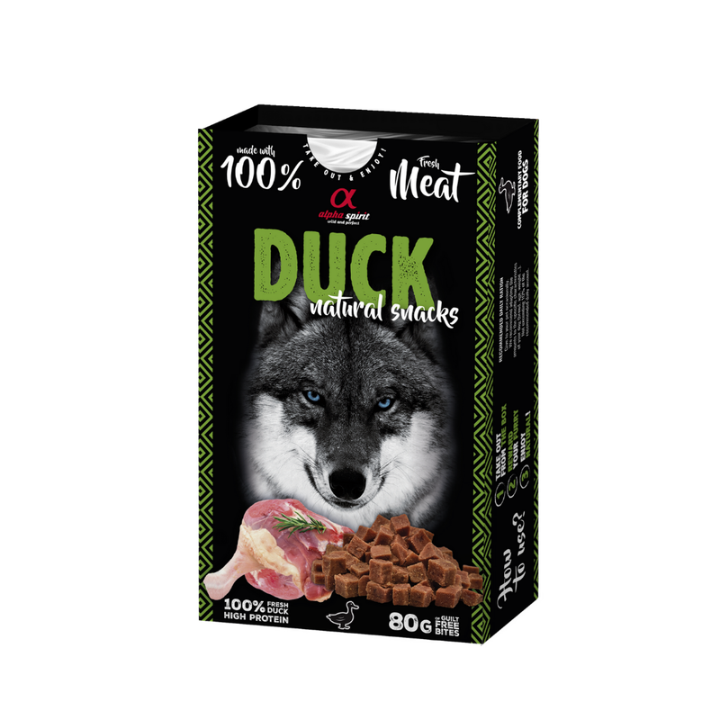 Duck Natural Dog Treats (80g)