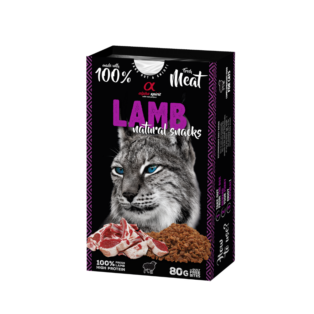 Lamb Natural Cat Treats (80g)