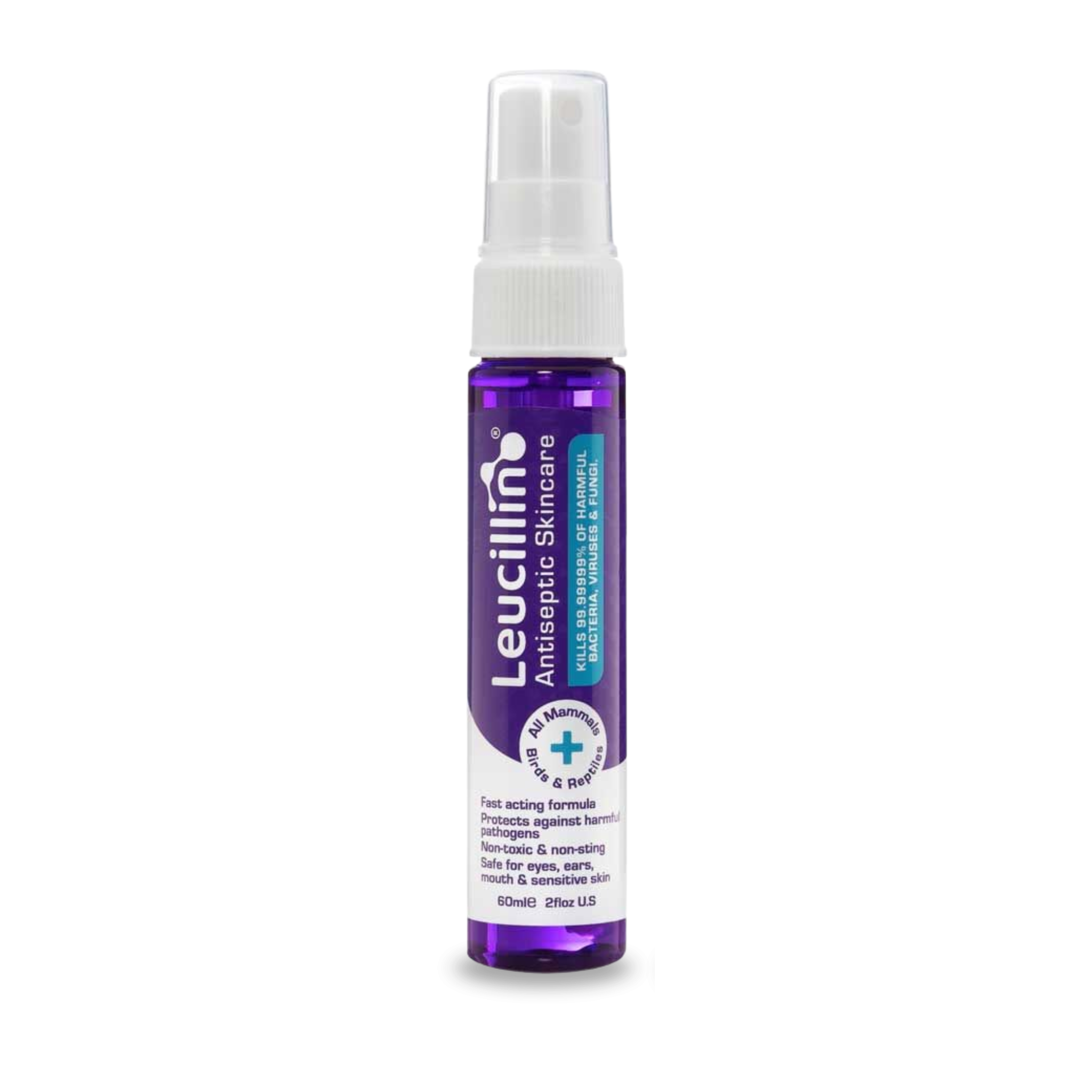 Leucillin Natural Antiseptic Skincare Spray For Pets - 60ml