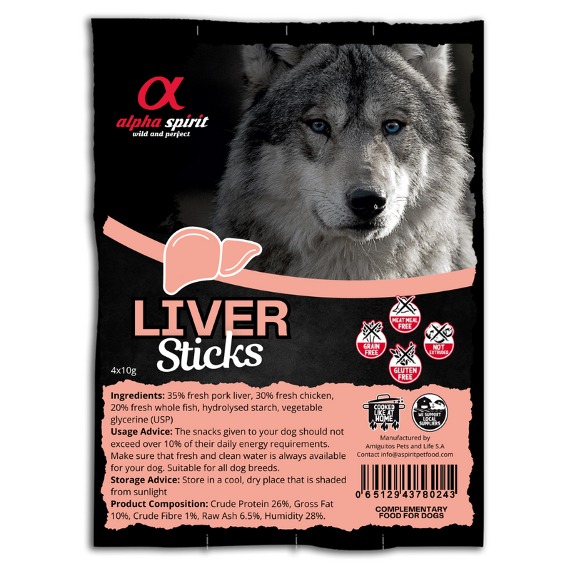 Liver Dog Treat Bar String (Includes 4 Bars)