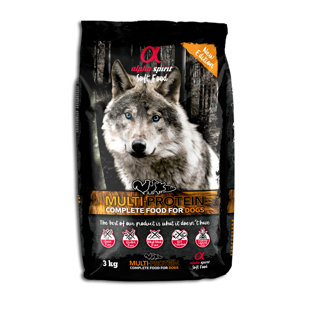 Multi-Protein Complete Dog Food – Semi-Moist (3kg)