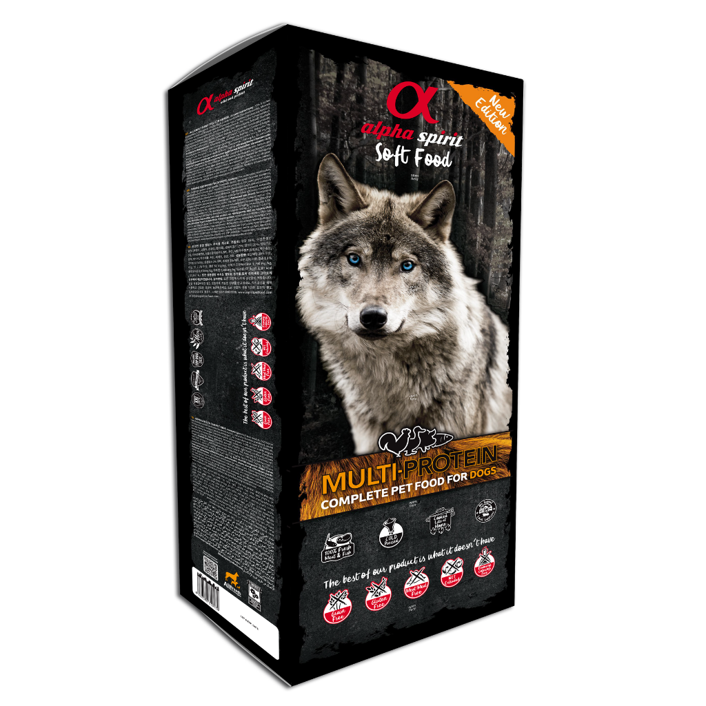 Multi-Protein Complete Dog Food Box – Semi-Moist (9kg)