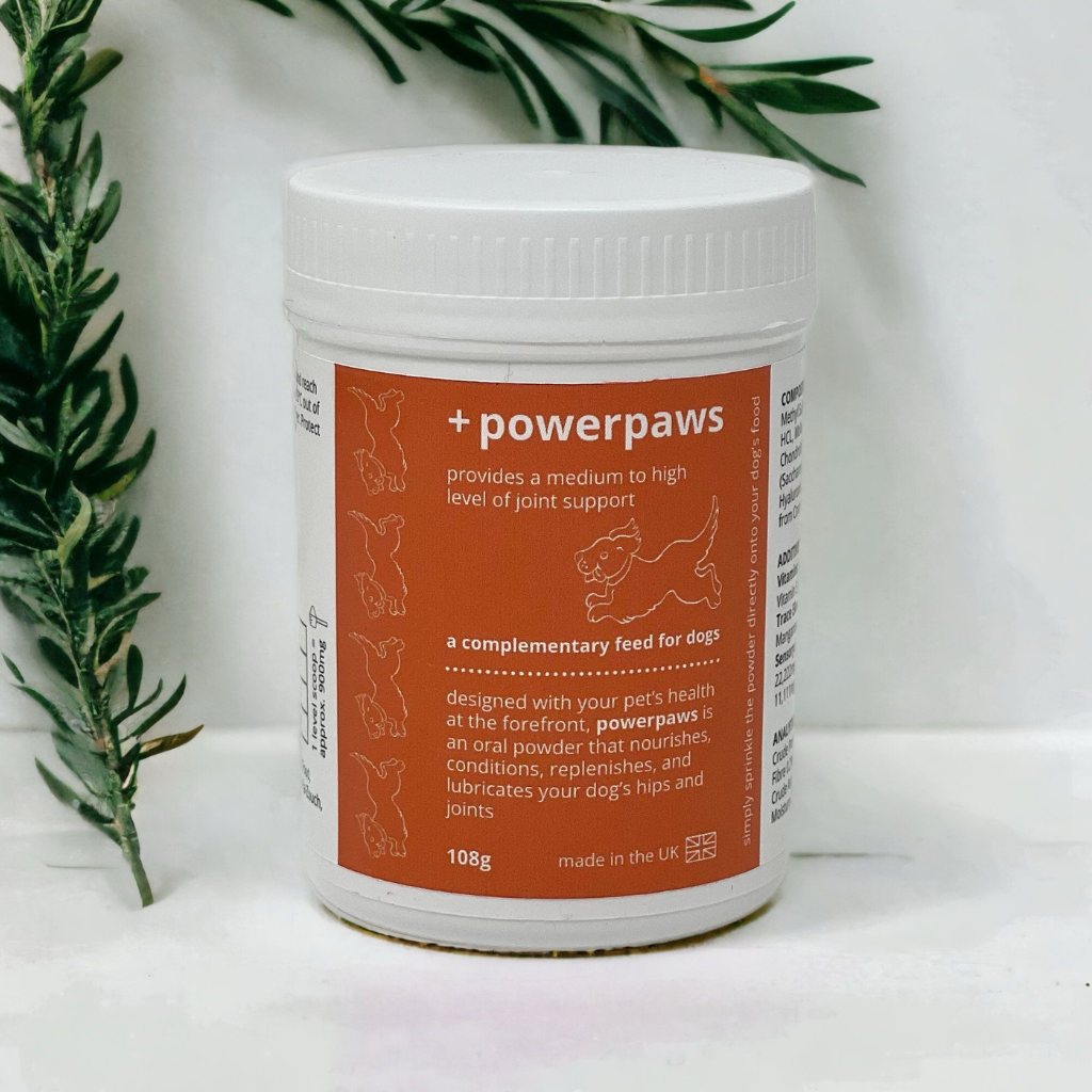 PowerPaws Premium Dog Hip and Joint Supplement – 108g