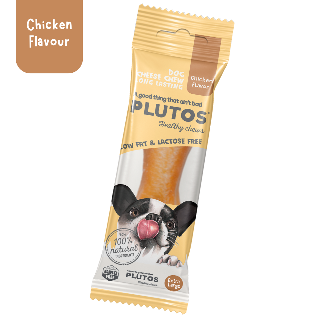 Cheese & Chicken Natural Dog Chew (X-Large)