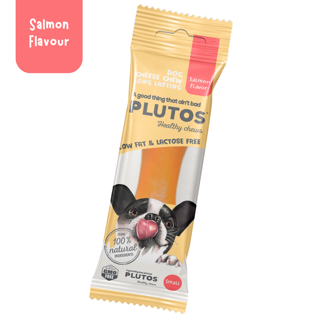 Cheese & Salmon Natural Dog Chew (Small)