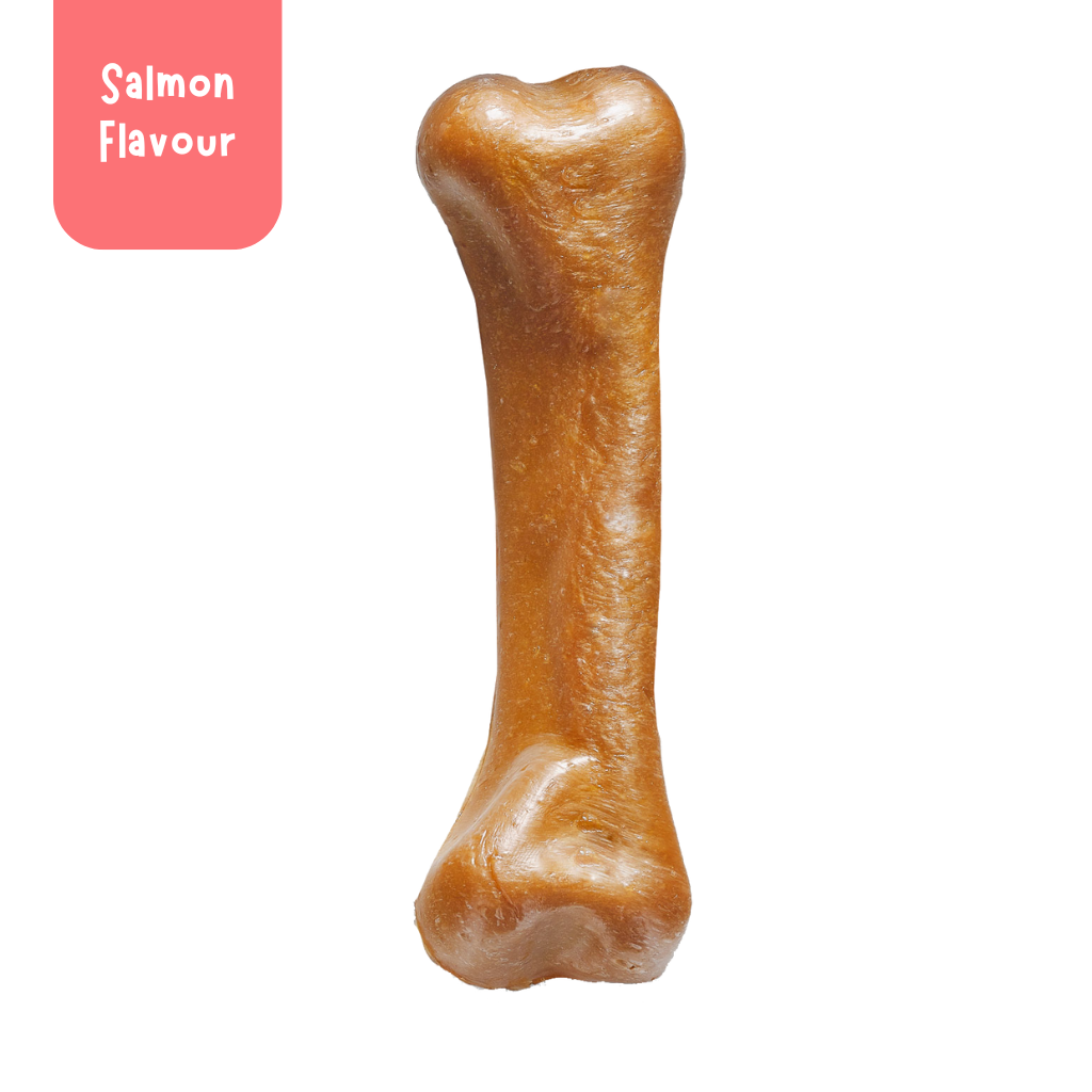 Cheese & Salmon Natural Dog Chew (Large)