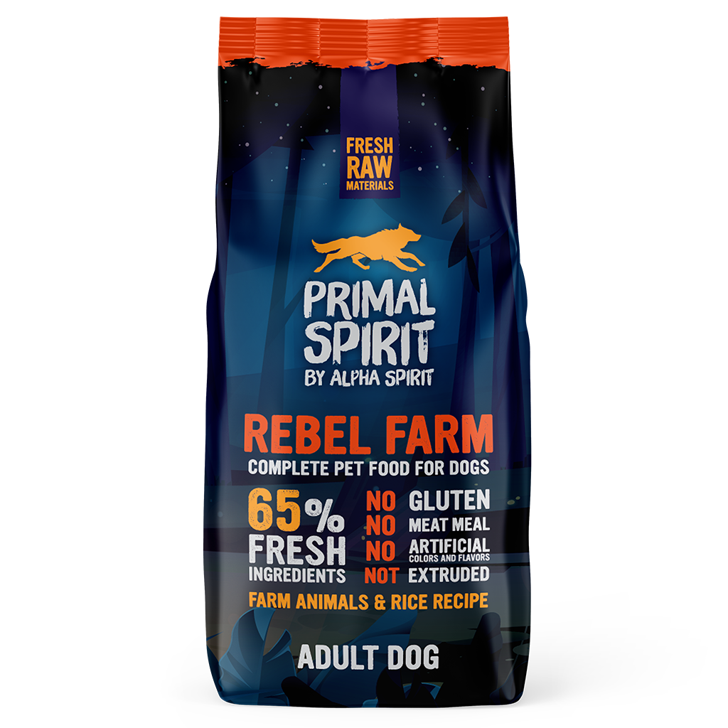 Rebel Farm Chicken & Fish Complete Dog Food (12kg)