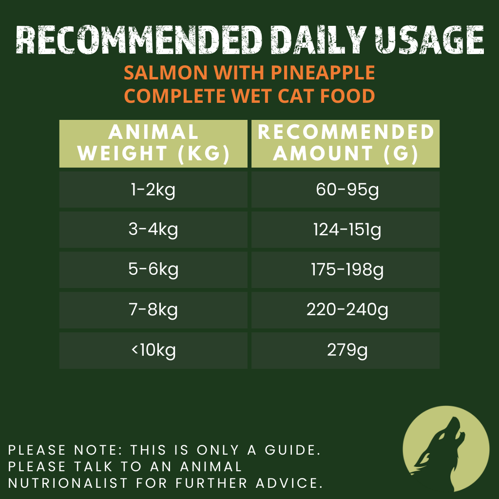 Salmon with Pineapple Complete Wet Food Can for Cats (200g)
