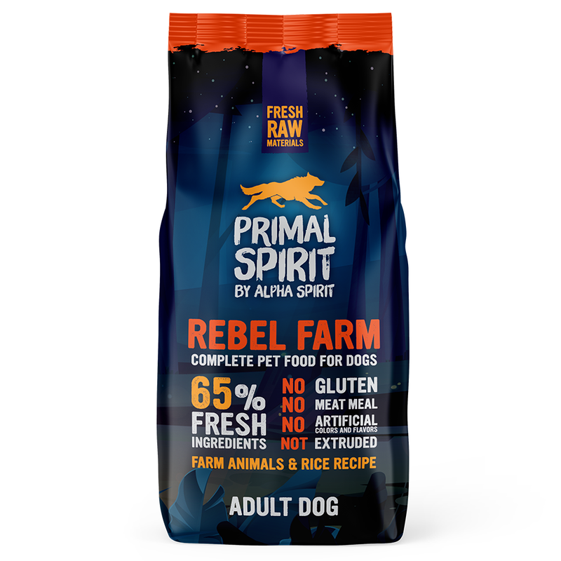 Farm top fresh dog