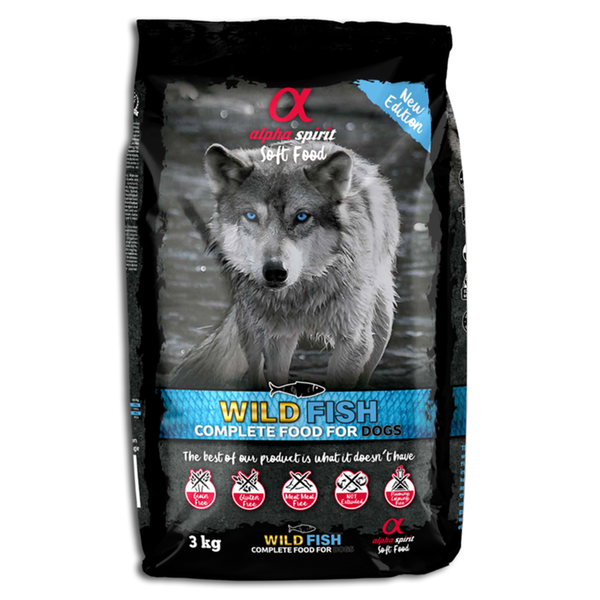 Wild Fish Complete Dog Food Semi Moist 3kg