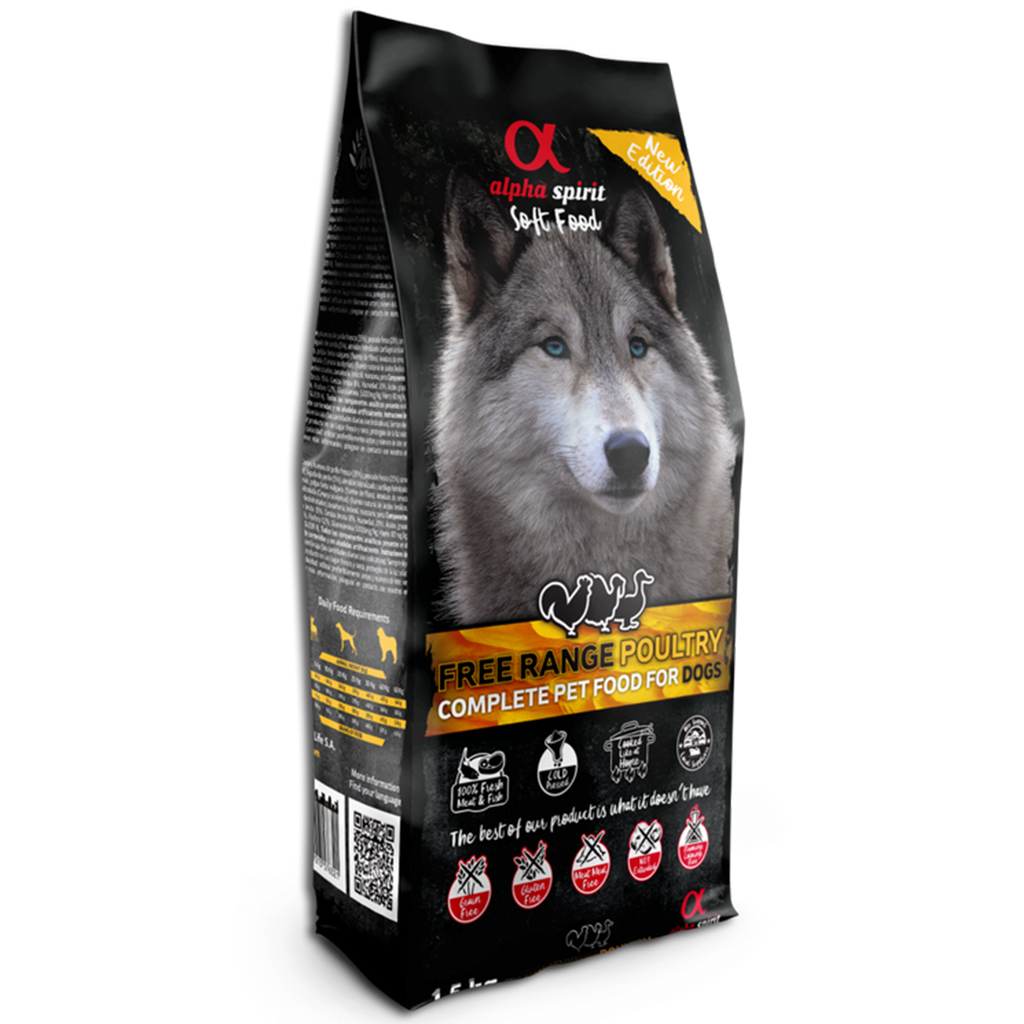 Semi wet dog food on sale